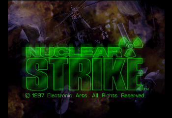 Nuclear Strike Title Screen